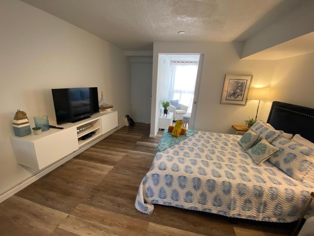 Kasa Ocean Breeze - Cabana Studio Apartment Beachfront Condo Pool San Juan Luaran gambar